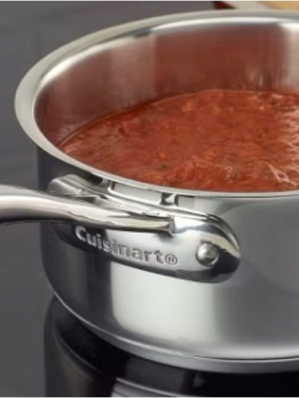 Cuisinart Chef's Classic Stainless Steel Saucepan complete & lid